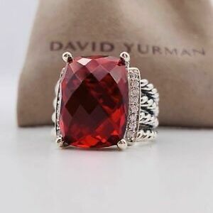 David Yurman Jewelry - David Yurman Garnet 16x12mm Wheaton Ring David Yurman Jewelry - David Yurman Garnet 16x12mm Wheaton Ring
